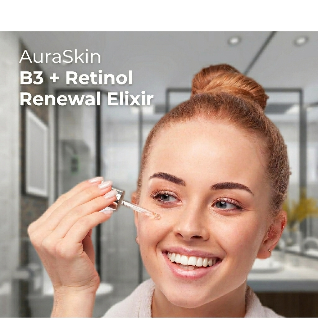 AuraSkin B3 + Retinol Renewal Elixir