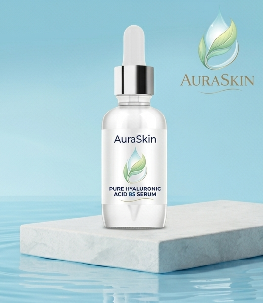 Pure Hyaluronic Acid Serum for Face with Vitamin B5 Hydrating Serum for Skin